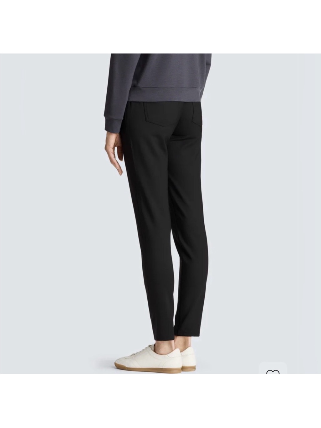 Unbound Merino Women’s Slim Merino Travel Pants Black 26 Waist Nwot — image 3 of 8